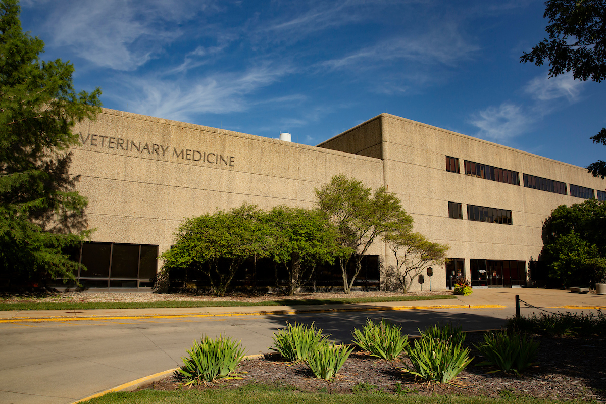 Exterior of the Veterinary Medicine Basic Sciences Building